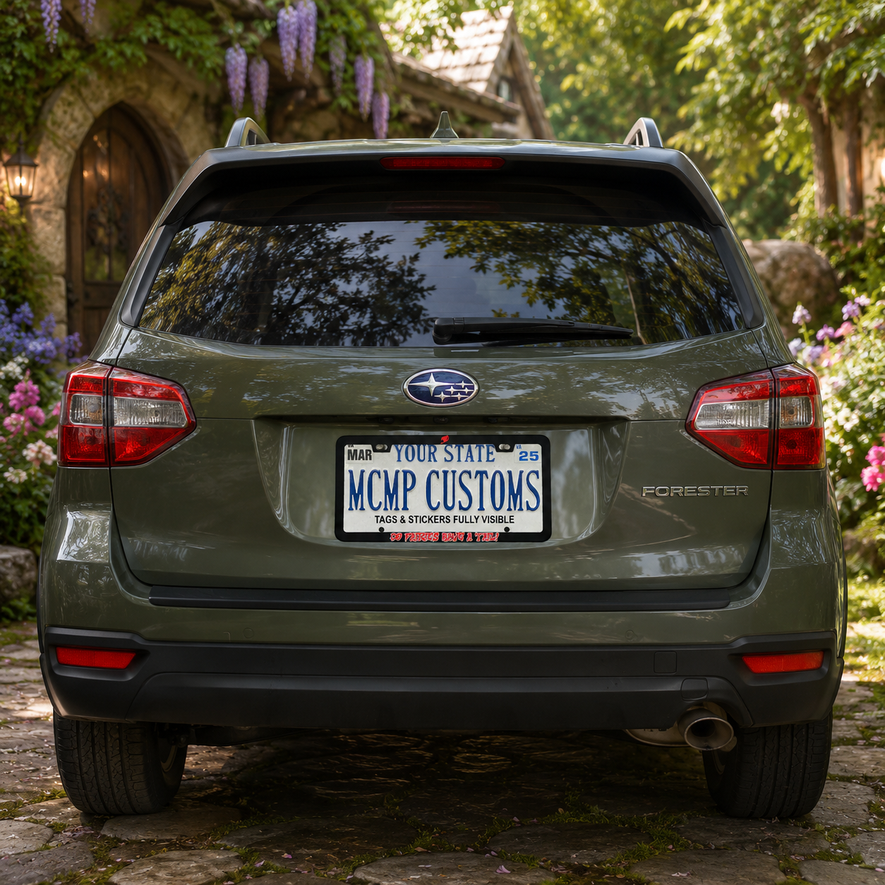 Do Fairies Have A Tail? Anime Aluminum License Plate Frame