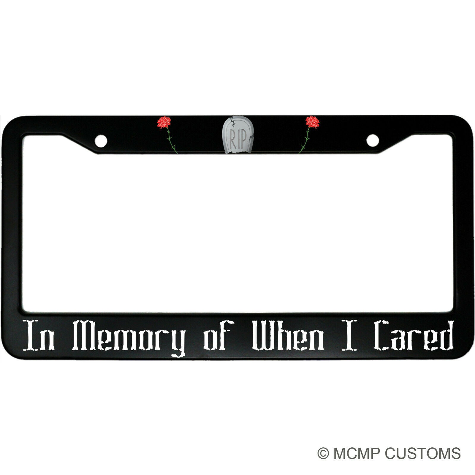 In Memory Of When I Cared