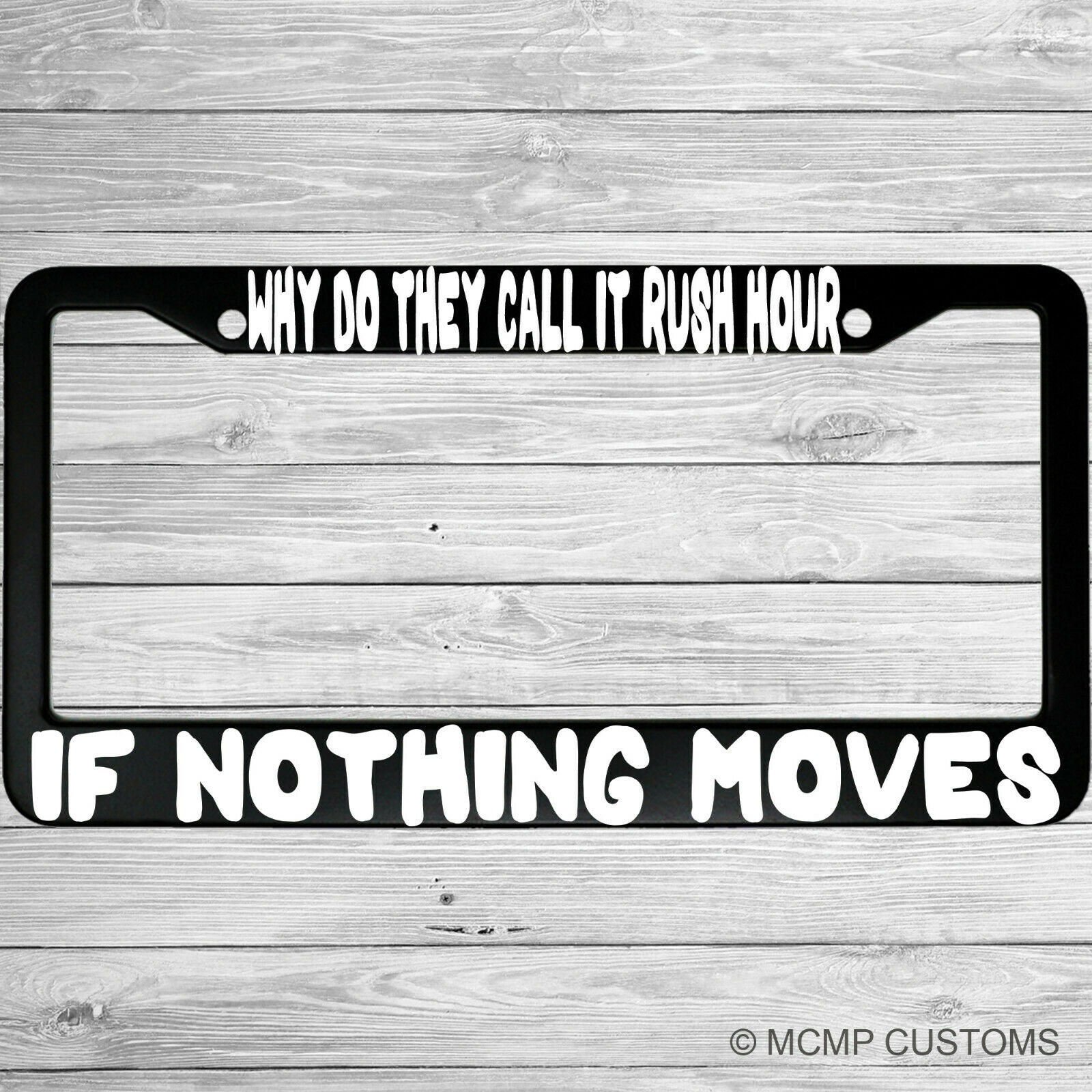 Why Do They Call It Rush Hour If Nothing Moves