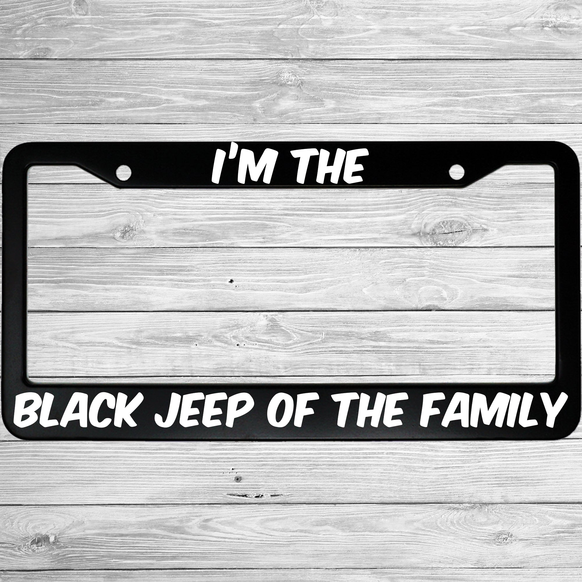 I'm The Black Jeep Of The Family