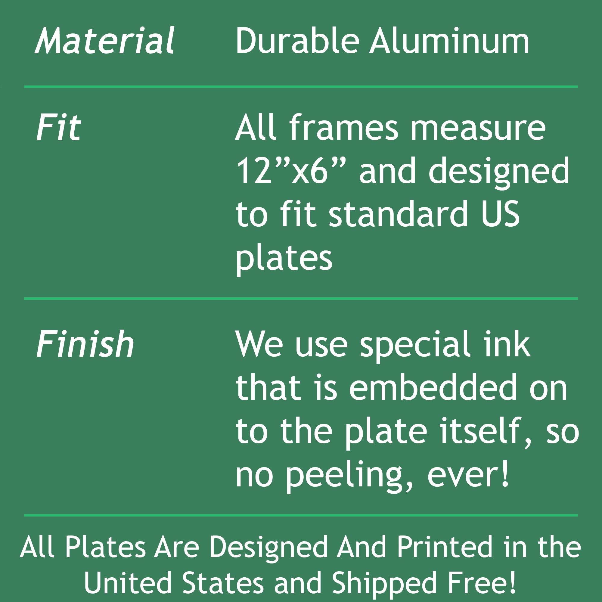 50 Shades Of Tired Aluminum Car License Plate Frame