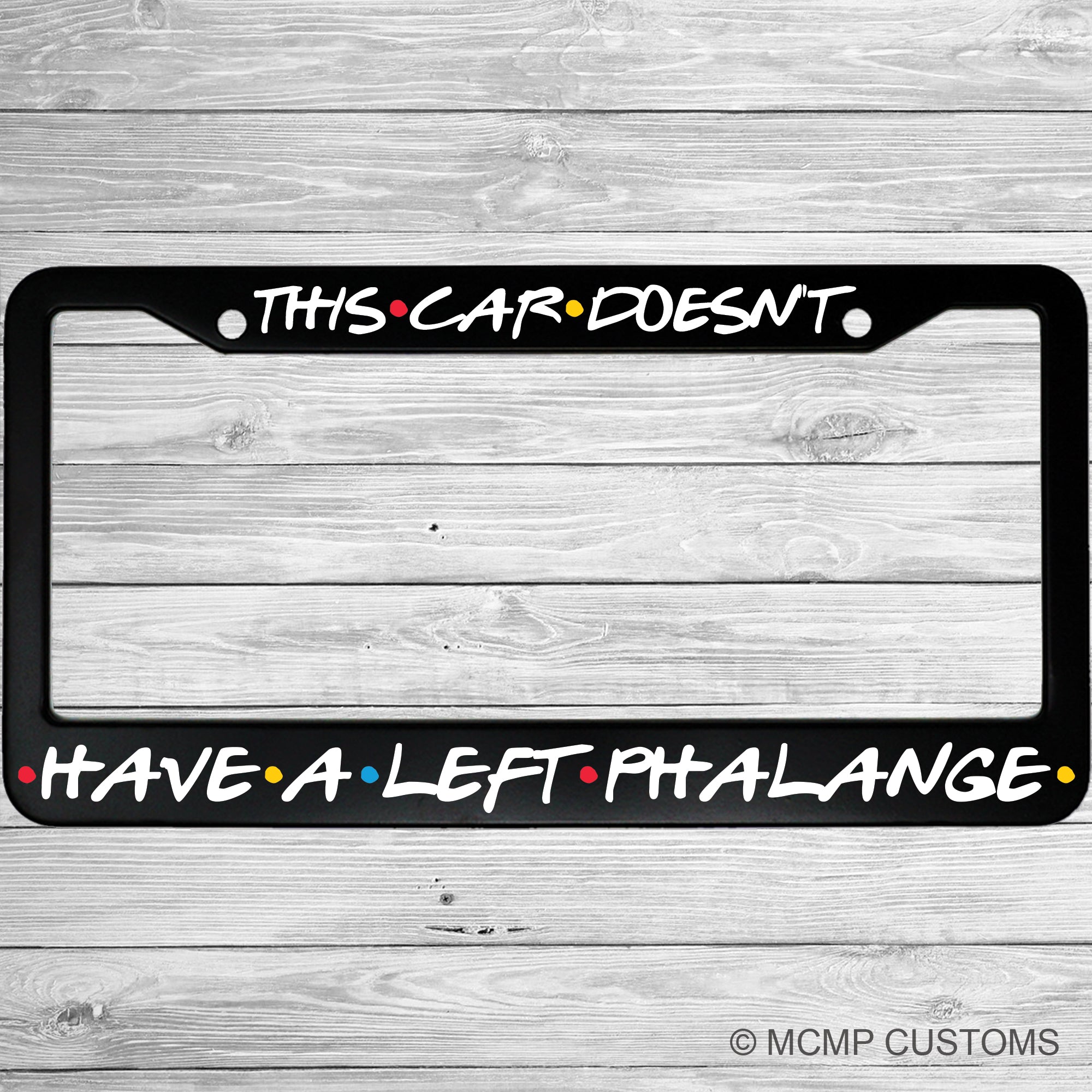 This Car Doesn't Have A Left Phalange
