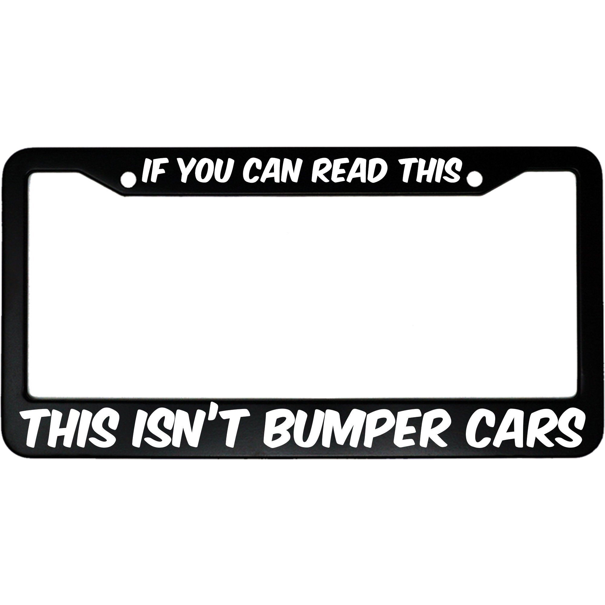 If You Can Read This, This Isn't Bumper Cars