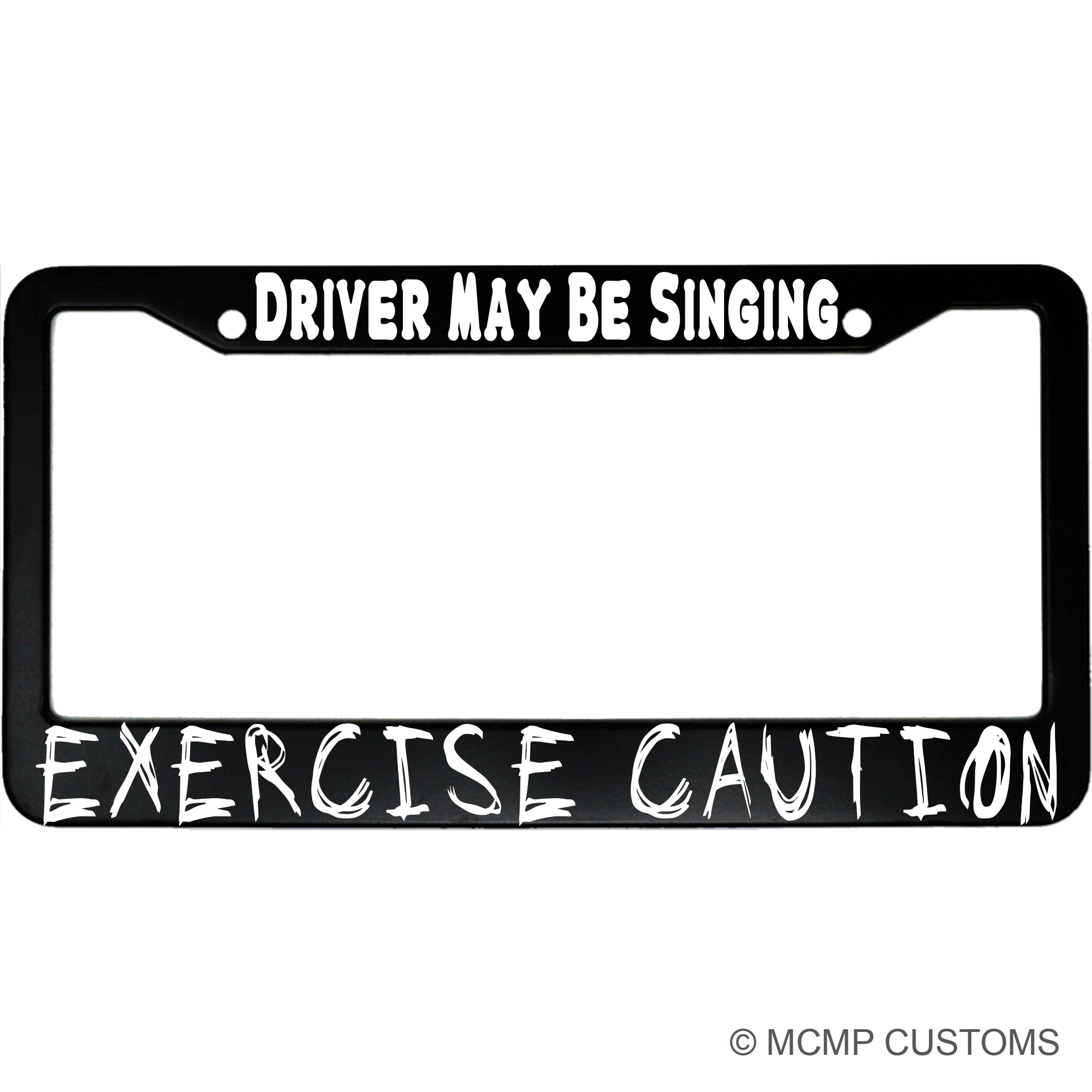 Driver May Be Singing Exercise Caution