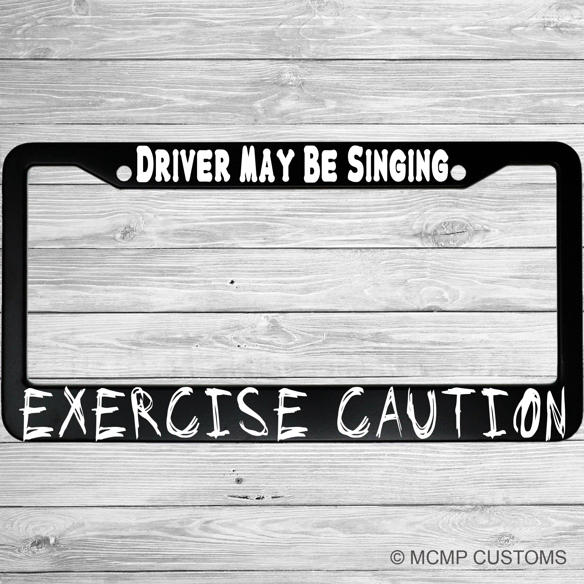 Driver May Be Singing Exercise Caution