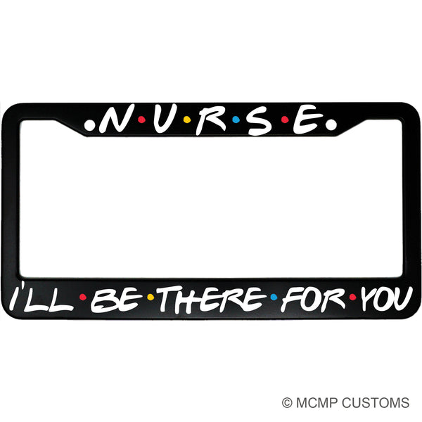 ER NURSE License Plate Frame – "PASS ME NOW - SEE YOU LATER" – Funny Nurse Gift-1146869